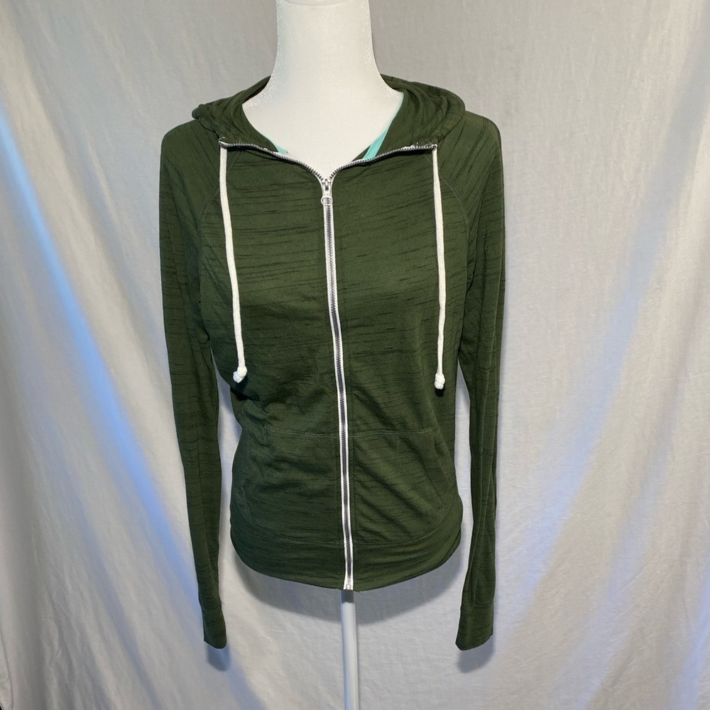 Light Olive Green Zip up